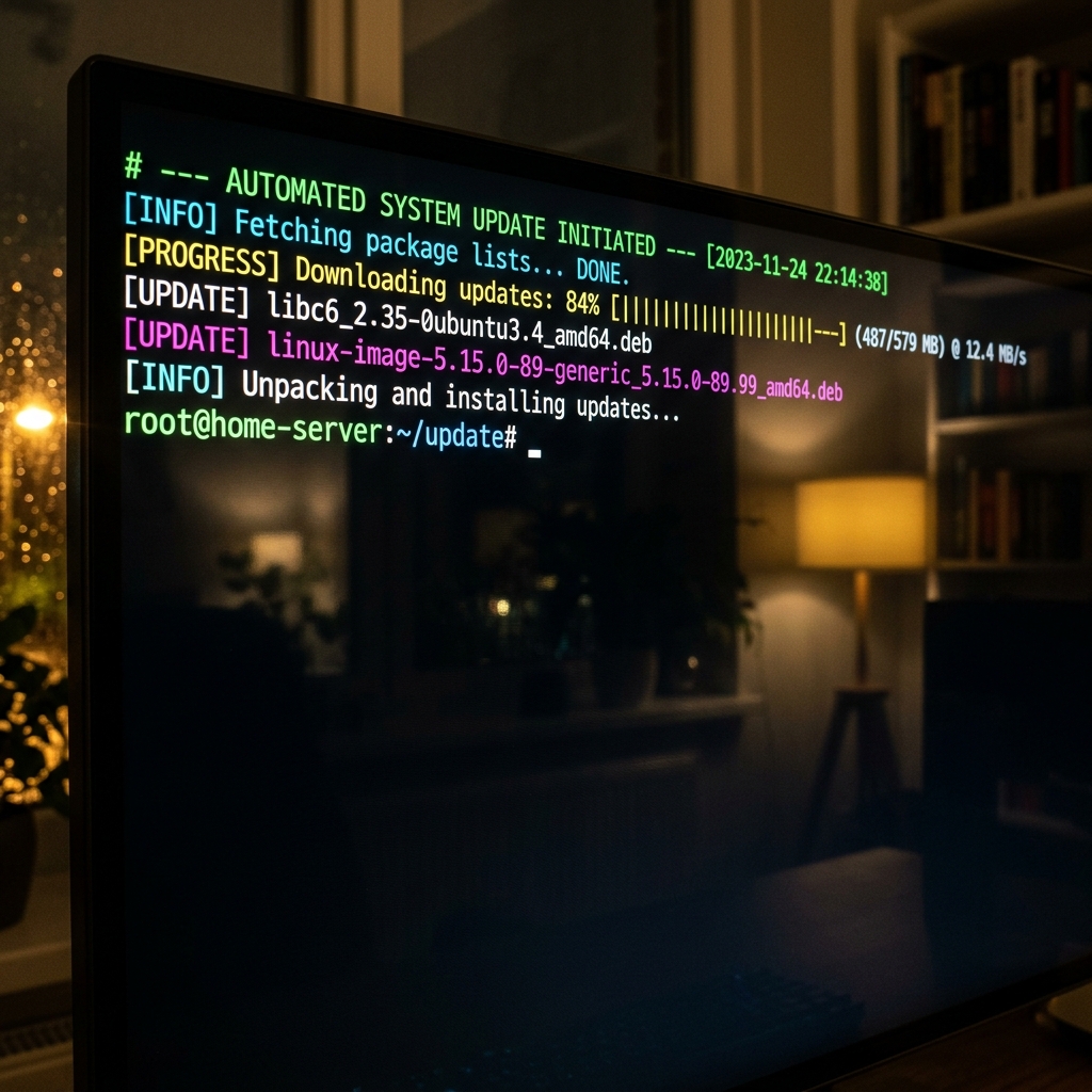 Automated<br /><span class='text-brand-600 dark:text-brand-300'>Patch Management.</span>